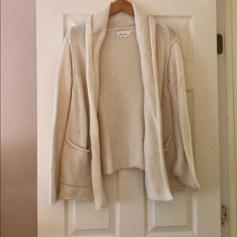 Cream cardigan
